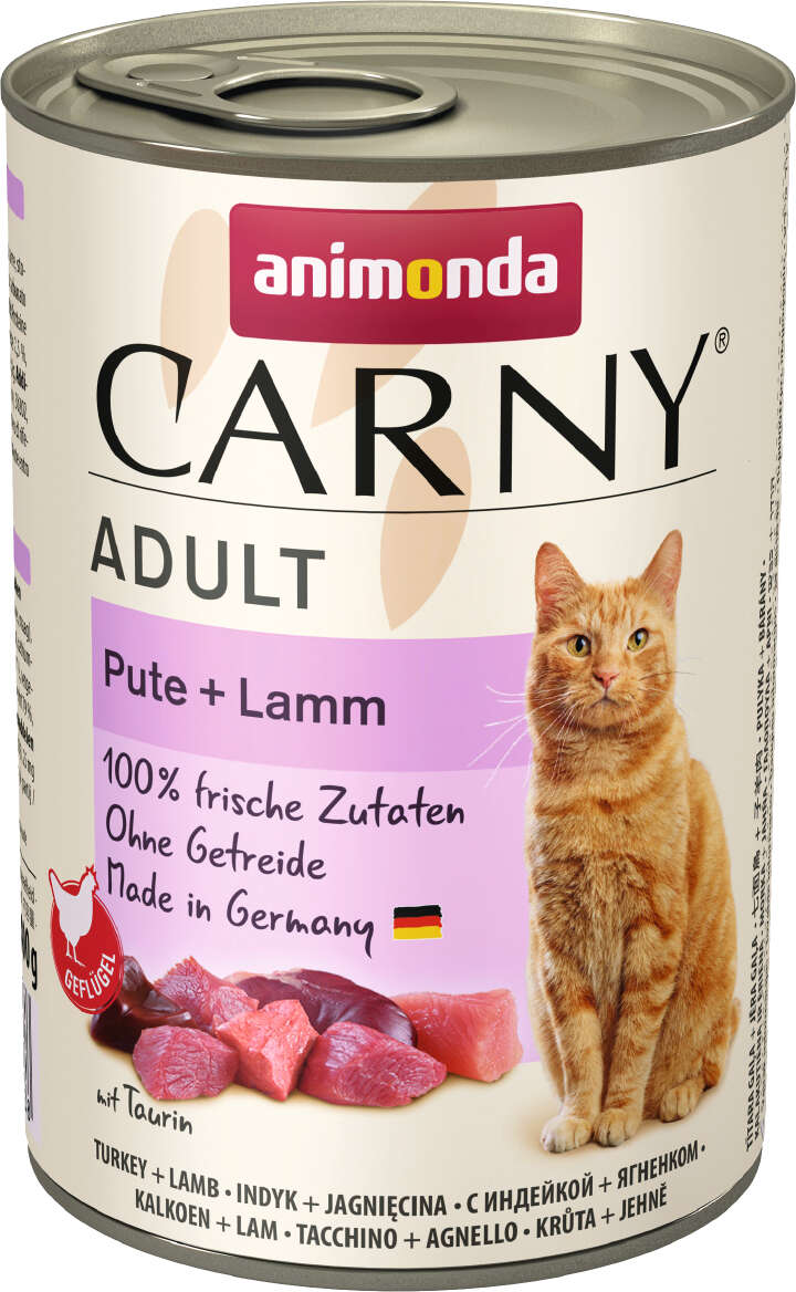 animonda Carny Adult Pute + Lamm